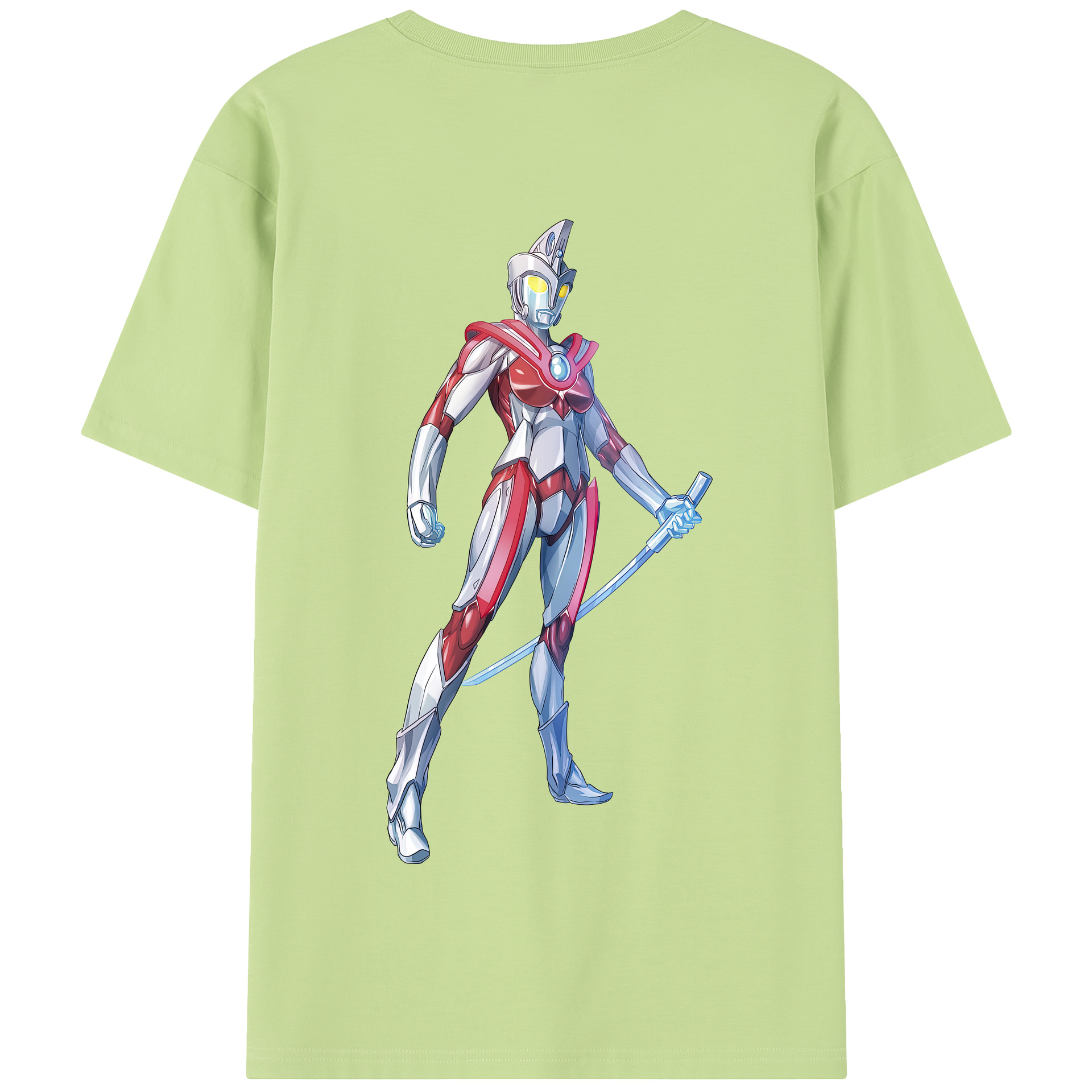 （画像用） ウルトラマン Ultraman 綿100％半袖Tシャツ（背面プリント）